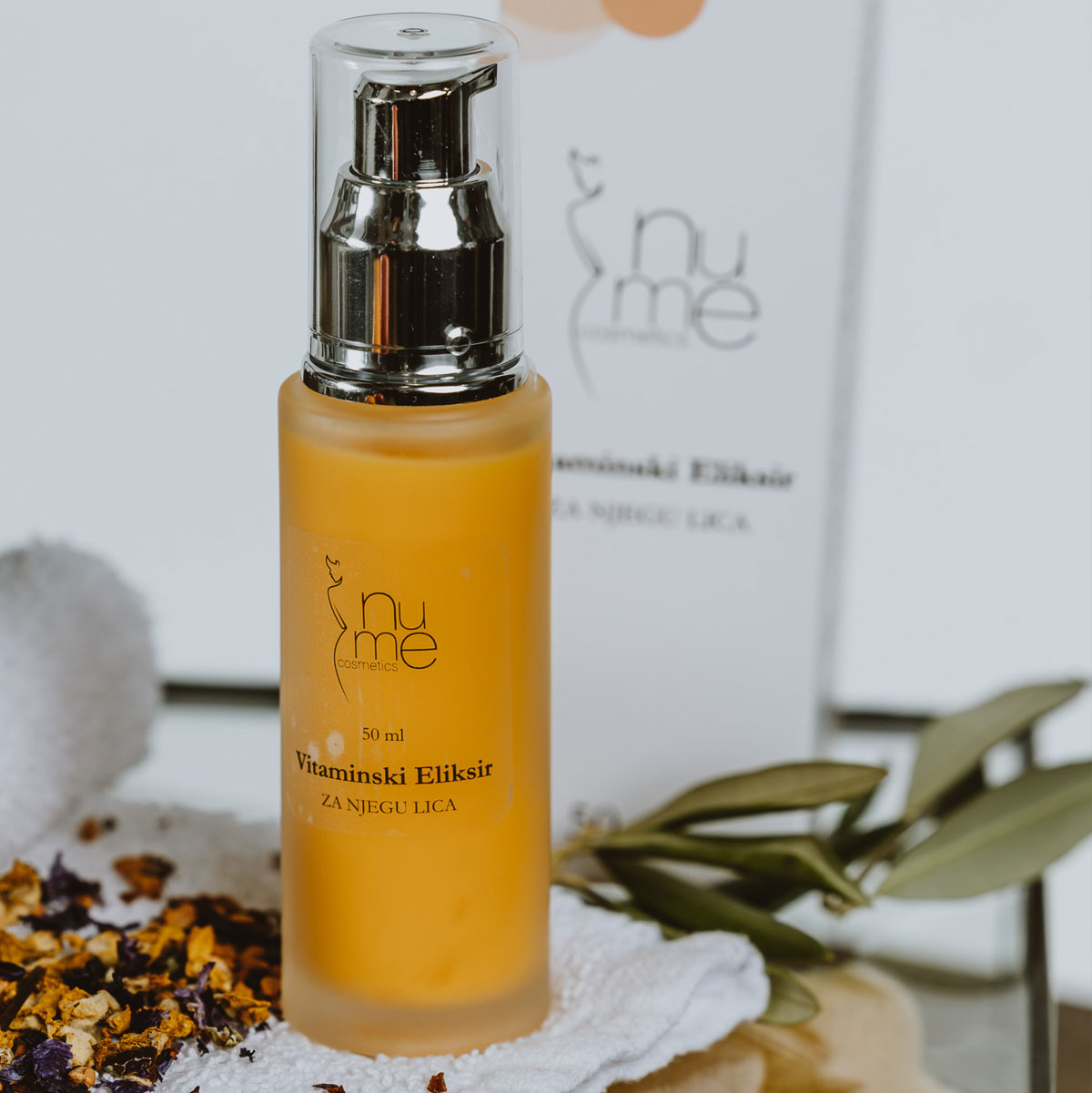 Vitaminski eliksir za njegu lica – NuMe cosmetics